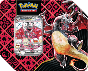 Pokémon TCG: Paldean Fates - Charizard Ex Tin - puszka bez boosterów