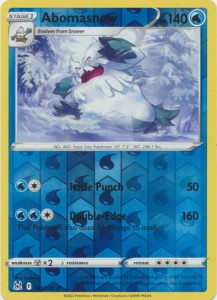 Abomasnow - 043/196 - Uncommon Reverse Holo