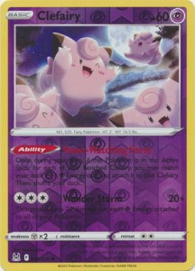 Clefairy - 062/196 - Common Reverse Holo