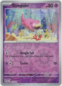 Slowpoke - 057/142 - Common Reverse Holo