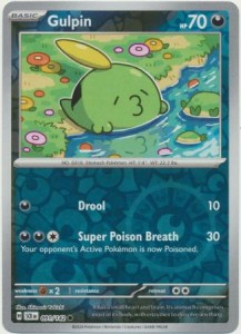 Gulpin - 091/142 - Common Reverse Holo