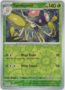 Toedscruel - 018/142 - Uncommon Reverse Holo