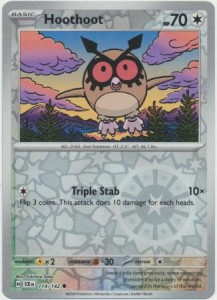 Hoothoot - 114/142 - Common Reverse Holo 