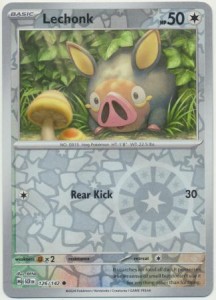 Lechonk - 126/142 - Common Reverse Holo 
