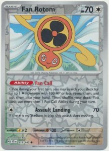 Fan Rotom - 118/142 - Common Reverse Holo